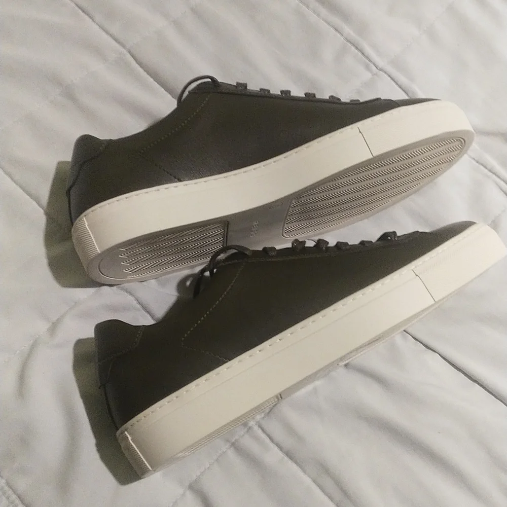 Reiss FINLEY lace up calf sneakers - Picture 6 of 10